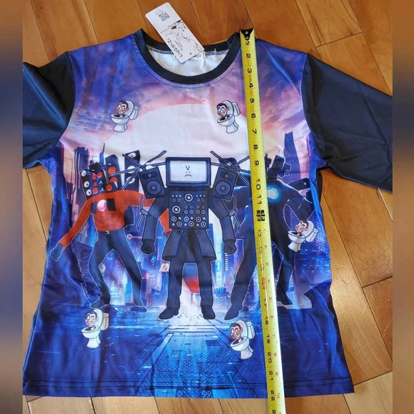 Skibidi Toilet Pajamas Set - Picture 6 of 9